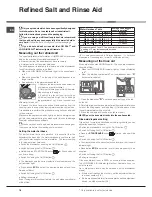 Preview for 18 page of Hotpoint Ariston LFF 8M019 Operating Instructions Manual