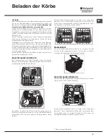 Preview for 41 page of Hotpoint Ariston LFF 8M019 Operating Instructions Manual