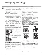 Preview for 46 page of Hotpoint Ariston LFF 8M019 Operating Instructions Manual