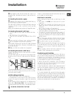 Preview for 13 page of Hotpoint Ariston LFF-8M116 Operating Instructions Manual