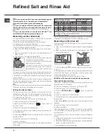 Preview for 16 page of Hotpoint Ariston LFF-8M116 Operating Instructions Manual