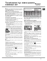 Preview for 75 page of Hotpoint Ariston LFF-8M116 Operating Instructions Manual