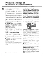 Preview for 42 page of Hotpoint Ariston LFF 8M121 Operating Instructions Manual