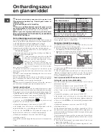 Preview for 50 page of Hotpoint Ariston LFF 8M121 Operating Instructions Manual