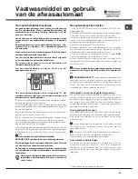 Preview for 53 page of Hotpoint Ariston LFF 8M121 Operating Instructions Manual