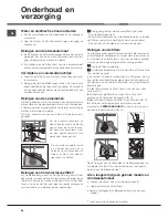 Preview for 56 page of Hotpoint Ariston LFF 8M121 Operating Instructions Manual