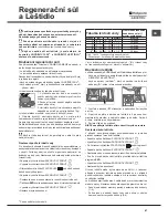 Preview for 61 page of Hotpoint Ariston LFF 8M132 Operating Instructions Manual