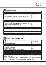 Preview for 7 page of Hotpoint Ariston LFF 8P123 Operating Instructions Manual