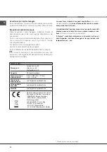 Preview for 10 page of Hotpoint Ariston LFF 8P123 Operating Instructions Manual