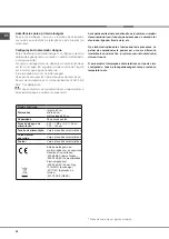 Preview for 34 page of Hotpoint Ariston LFF 8P123 Operating Instructions Manual