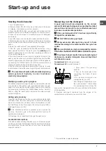 Preview for 7 page of Hotpoint Ariston LFFA+ 8M14 Operating Instructions Manual