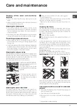 Preview for 11 page of Hotpoint Ariston LFFA+ 8M14 Operating Instructions Manual