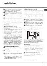 Preview for 17 page of Hotpoint Ariston LFFA+ 8M14 Operating Instructions Manual