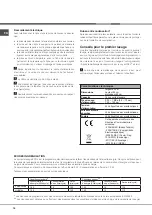 Preview for 18 page of Hotpoint Ariston LFFA+ 8M14 Operating Instructions Manual