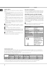 Preview for 46 page of Hotpoint Ariston LFFA+ 8M14 Operating Instructions Manual