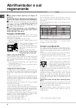 Preview for 52 page of Hotpoint Ariston LFFA+ 8M14 Operating Instructions Manual