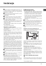 Preview for 73 page of Hotpoint Ariston LFFA+ 8M14 Operating Instructions Manual