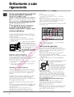 Preview for 8 page of Hotpoint Ariston LFS 114 Operating Instructions Manual