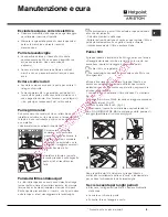 Preview for 9 page of Hotpoint Ariston LFS 114 Operating Instructions Manual