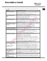 Preview for 11 page of Hotpoint Ariston LFS 114 Operating Instructions Manual