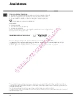 Preview for 12 page of Hotpoint Ariston LFS 114 Operating Instructions Manual