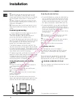 Preview for 14 page of Hotpoint Ariston LFS 114 Operating Instructions Manual