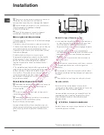 Preview for 26 page of Hotpoint Ariston LFS 114 Operating Instructions Manual