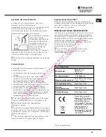 Preview for 39 page of Hotpoint Ariston LFS 114 Operating Instructions Manual