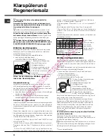 Preview for 44 page of Hotpoint Ariston LFS 114 Operating Instructions Manual