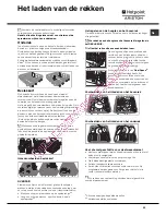 Preview for 53 page of Hotpoint Ariston LFS 114 Operating Instructions Manual