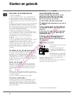 Preview for 54 page of Hotpoint Ariston LFS 114 Operating Instructions Manual