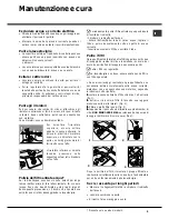 Preview for 9 page of Hotpoint Ariston LFSA+ 2164 Operating Instructions Manual