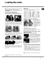 Preview for 17 page of Hotpoint Ariston LFSA+ 2164 Operating Instructions Manual