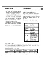 Preview for 27 page of Hotpoint Ariston LFSA+ 2164 Operating Instructions Manual