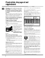 Preview for 32 page of Hotpoint Ariston LFSA+ 2164 Operating Instructions Manual