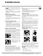 Preview for 33 page of Hotpoint Ariston LFSA+ 2164 Operating Instructions Manual