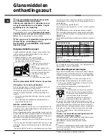 Preview for 56 page of Hotpoint Ariston LFSA+ 2164 Operating Instructions Manual