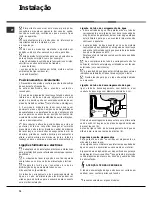 Preview for 74 page of Hotpoint Ariston LFSA+ 2164 Operating Instructions Manual