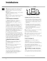 Preview for 2 page of Hotpoint Ariston LFT 116 Operating Instructions Manual