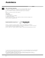 Preview for 12 page of Hotpoint Ariston LFT 116 Operating Instructions Manual