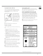 Preview for 15 page of Hotpoint Ariston LFT 116 Operating Instructions Manual