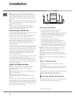 Preview for 38 page of Hotpoint Ariston LFT 116 Operating Instructions Manual