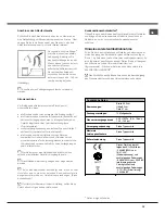 Preview for 39 page of Hotpoint Ariston LFT 116 Operating Instructions Manual