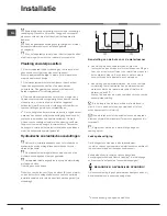 Preview for 50 page of Hotpoint Ariston LFT 116 Operating Instructions Manual