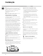 Preview for 74 page of Hotpoint Ariston LFT 116 Operating Instructions Manual