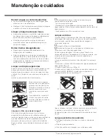 Preview for 81 page of Hotpoint Ariston LFT 116 Operating Instructions Manual