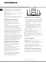 Preview for 2 page of Hotpoint Ariston LFT 228 Operating Instructions Manual