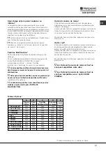 Preview for 31 page of Hotpoint Ariston LFT 228 Operating Instructions Manual