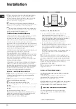 Preview for 38 page of Hotpoint Ariston LFT 228 Operating Instructions Manual