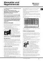 Preview for 45 page of Hotpoint Ariston LFT 228 Operating Instructions Manual